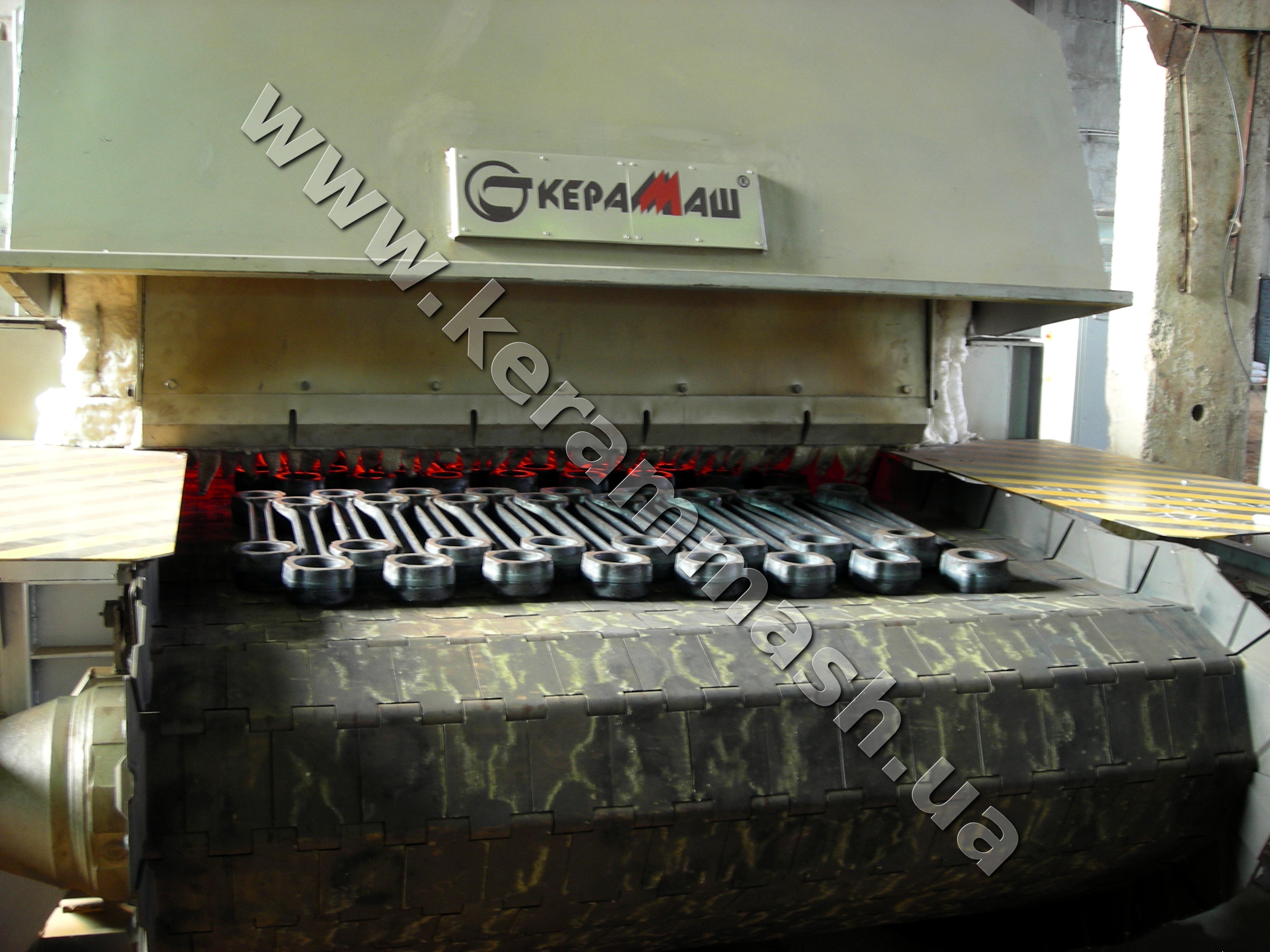 Промышленная конвейерная и роликовая печь для термообработки